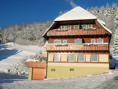 Landhaus Waldeshöhe im Winter